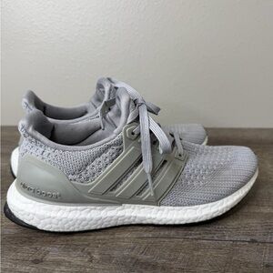 Adidas Ultra Boost Halo Silver Sneakers Shoes Women Size 7